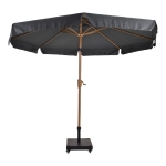 Lesli Living Parasol Libra Houtlook Grijs Ø3Mtr