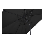 Lesli Living Parasol Libra Zwart 2,5x2,5Mtr