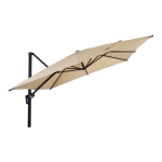 Lesli Living Zweefparasol Libra Ecru 2,5x2,5Mtr