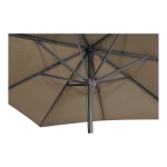 Lesli Living Parasol Virgo Taupe 3x3Mtr