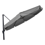 Lesli Living Zweefparasol Virgo Grijs Ø3,5Mtr