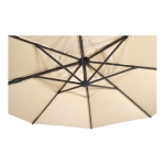 Lesli Living Zweefparasol Virgoflex Ecru Ø3,5Mtr