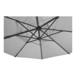 Lesli Living Zweefparasol Virgoflex Grijs Ø3,5Mtr