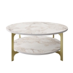 Salontafel Versy Melamine Goud Wit