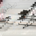 Salontafel Sun Zwart 94cm