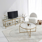 Salontafel Gold Sun Rond