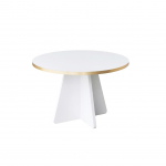 Salontafel Mushroom Wit/Goud