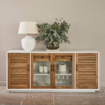 Rivièra Maison Dressoir Lake House Bruin/Wit 195cm