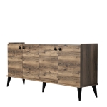 Dressoir Lidya Melamine Walnoot 180cm