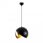 Hanglamp Pacman Zwart/Goud