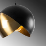 Hanglamp Pacman Zwart/Goud