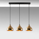 Hanglamp Tattoo 3-Lichts Brass