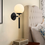 Wandlamp Gondol Zwart/Wit