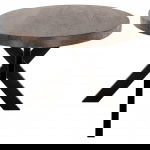 Richmond Eettafel Watson Donkerbruin/Zwart 235cm