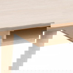 Salontafel Dysta Eikenfineer Wit 115cm - Giga Living