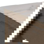 Bijzettafel Wilven Keramiek Cream Talvera 45cm - Giga Living