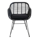 House Nordic Fauteuil Trieste Zwart