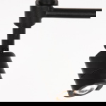 Steinhauer Vloerlamp Stang met Leeslamp Grof Linnen Grijs