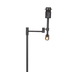 Steinhauer Vloerlamp Stang met Leeslamp Velours Goud