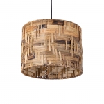 PTMD Hanglamp Jaden 4-Lichts Naturel Woven Zeegras Rond