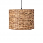 PTMD Hanglamp Jaden 4-Lichts Naturel Zeegras Herringbone Rond