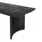 PTMD Eettafel Ostara Zwart Mangohout 240cm