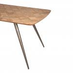 PTMD Eettafel Fieron Deens Ovaal Acaciahout Naturel 200cm