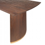 PTMD Eettafel Ostara Bruin Mangohout 200cm