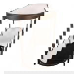 PTMD Sidetable Yozan Glas/Bruin 160cm