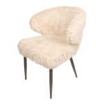 PTMD Eetkamerstoel Ares Fluffy Beige