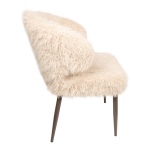 PTMD Eetkamerstoel Ares Fluffy Beige