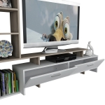 Tv-Meubel Simal Melamine Wit Cordoba