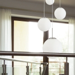 Steinhauer Bollique Hanglamp Opal Glass 5-lichts 350cm