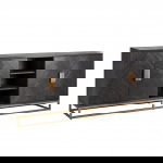 Richmond Dressoir Blackbone Brass 4-deuren + open vak