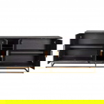 Richmond Dressoir Blackbone Brass 4-deuren + open vak