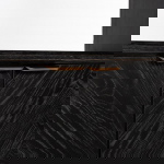 Richmond Boekenkast Blackbone Brass 2-deuren