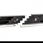 Richmond TV-meubel Blackbone Zilver 4-Deuren 220cm