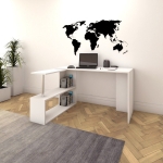 Bureau Gelincik Melamine Wit