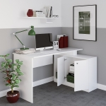 Bureau Basak Melamine Wit