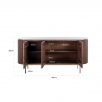 Richmond Dressoir Barkley 3-Deuren