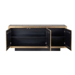 Richmond Dressoir Collada 3-Deuren Goud