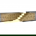 Richmond Tv-Meubel Collada 4-Deurs Brushed Goud