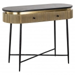 Richmond Sidetable Ironville Marmer Goud 100cm