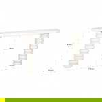 Richmond Wandtafel Bloomstone Ribbel 170cm