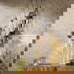Hanglamp Cocoon Mix 5-Lichts Getrapt Glas - Giga Meubel