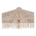 House Nordic Gevlochten Parasol Martos Beige Ø250cm