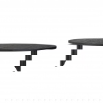 Richmond Eettafel Lilly 330cm Ovaal Dark Coffee