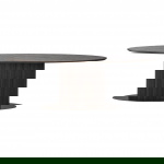 Richmond Eettafel Luxor Ovaal 235cm Bruin