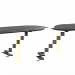 Richmond Eettafel Revelin Zwart Mangohout 200cm