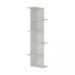 Boekenkast Saso Melamine Wit